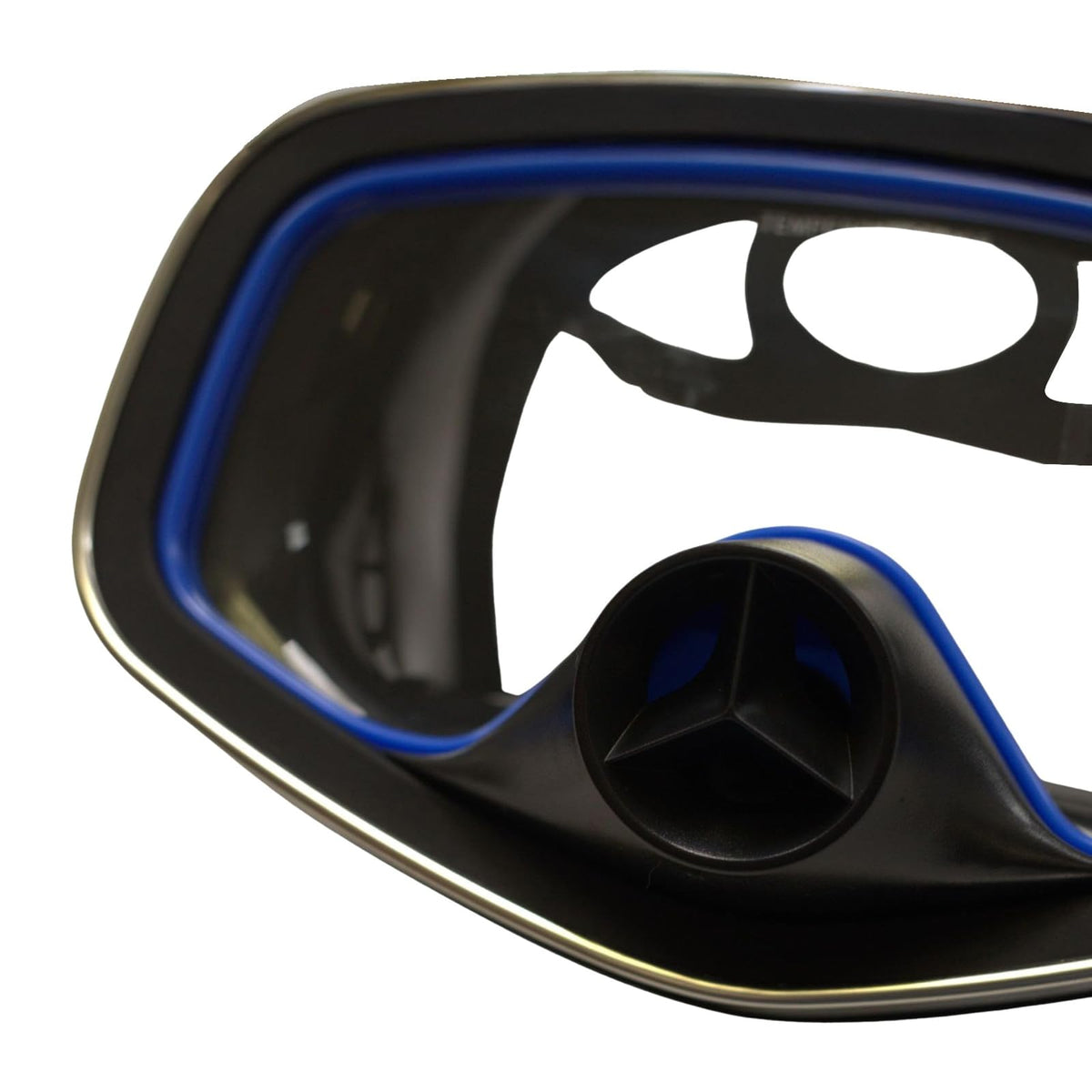 Scuba Choice Scuba Diving Classic Free Dive One-Window Silicone Purged Mask, Black