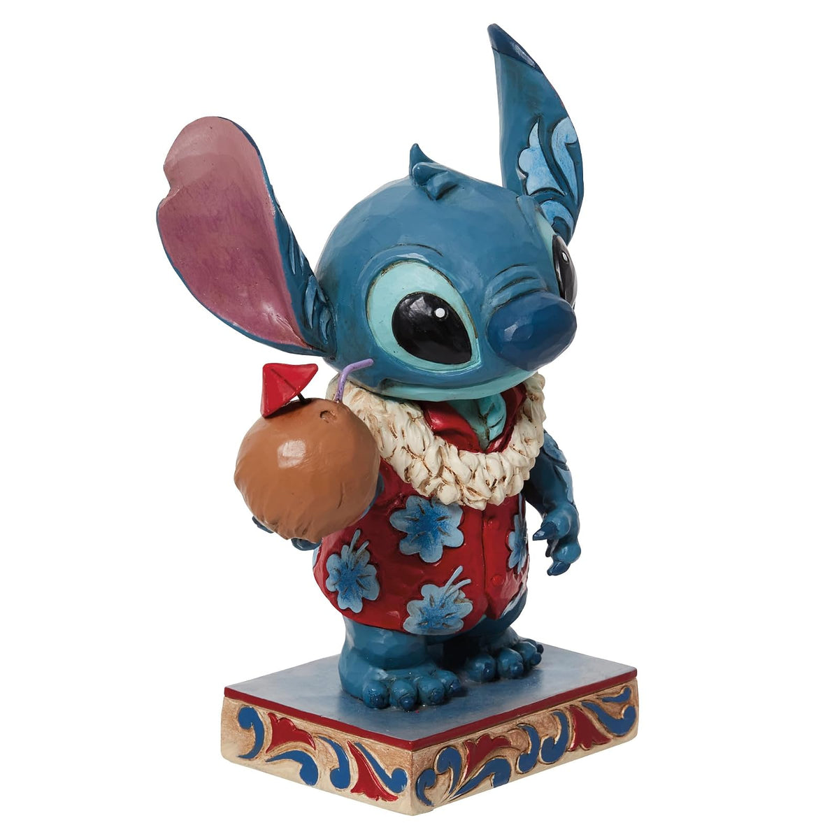 Enesco Jim Shore Disney Traditions Stitch - Figura Hawaiana de 5 Pulgadas