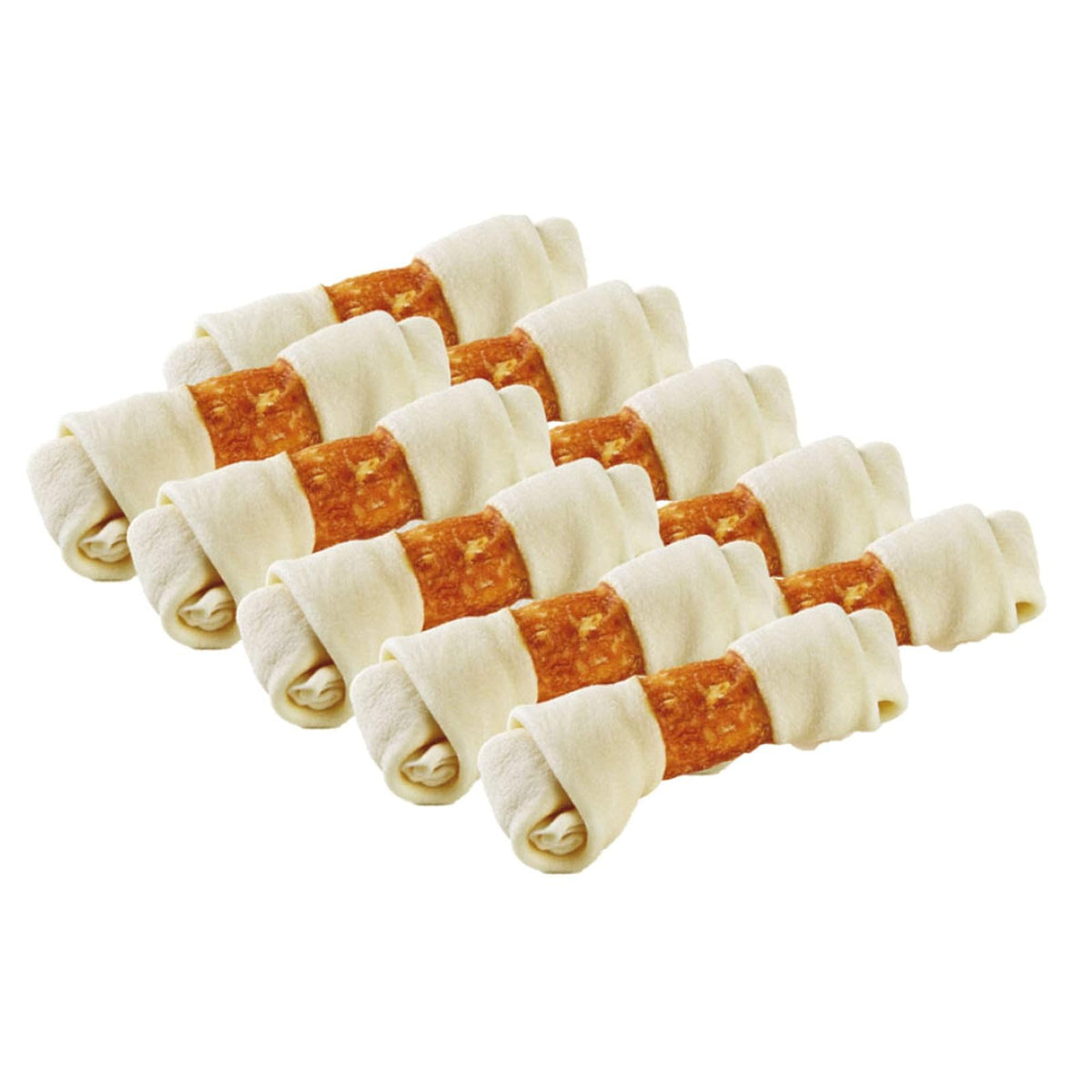 Barkys Double Flavor Chews 5-6, 10 Piezas, 1 Pack