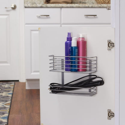 Household Essentials 1228-1 - Organizador de clóset de Doble Cesta para Montaje en Puerta de clóset o Pared sólidas