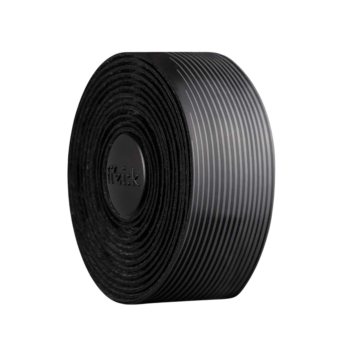 Fizik Vento Microtex 2 mm - Cinta de Barra Pegajosa Negra y Gris Bi-Color