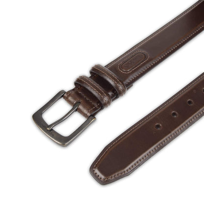 Columbia Cinturón con logo clásico – Vestido casual con hebilla de una sola punta para jeans caqui Cinturón para Hombre