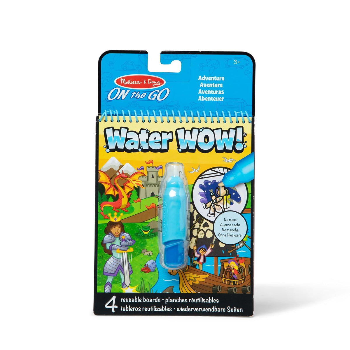 Melissa & Doug Water Wow! Ocupaciones Bloc de Actividades - Multilingüe