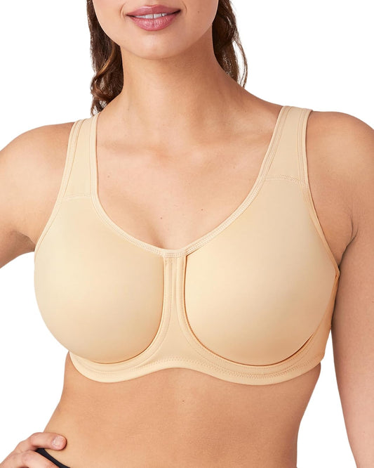 Wacoal Women's Underwire Sport Bra | Sin forro, aros, cobertura completa, alisado de espalda