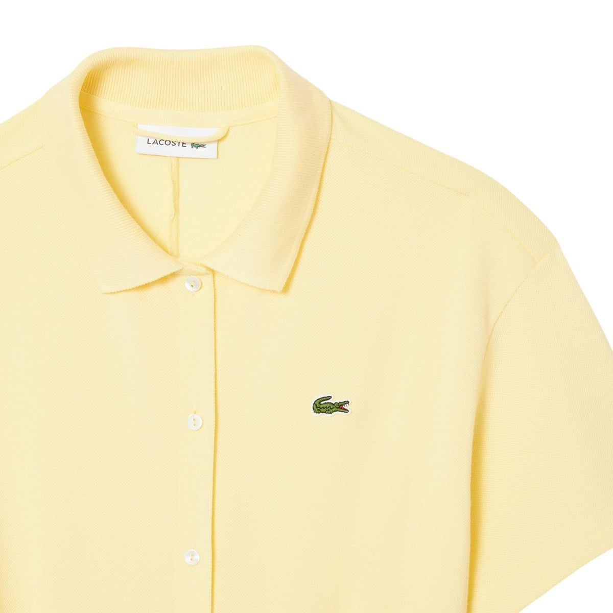 Lacoste Fit and Flare Polo Dress Vestido Mujer