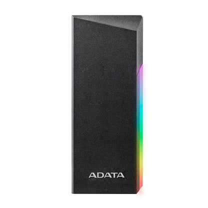 ADATA EC700G - Adaptador de Caja Externa portátil de Aluminio USB 3 Gen 2 Type-C M.2 2280/2242/2230 PCIe/NVMe/SATA SSD SSD con diseño sin Herramientas (AEC700GU32G2-CGY)