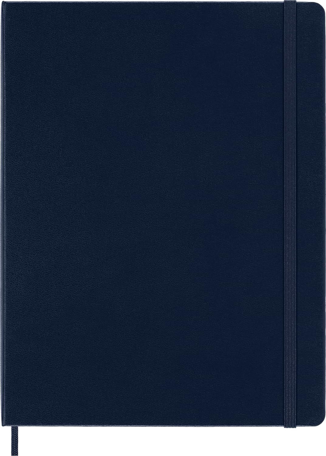 Moleskine Libreta Clásica Extra Grande Azul Zafiro de Hoja Blanca Pasta Dura
