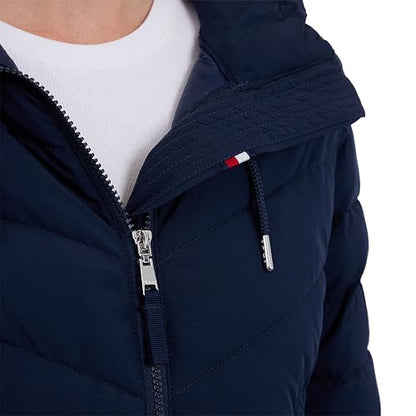 Tommy Hilfiger Every Day Essential Long Lightweight Coat Plegable largo Mujer