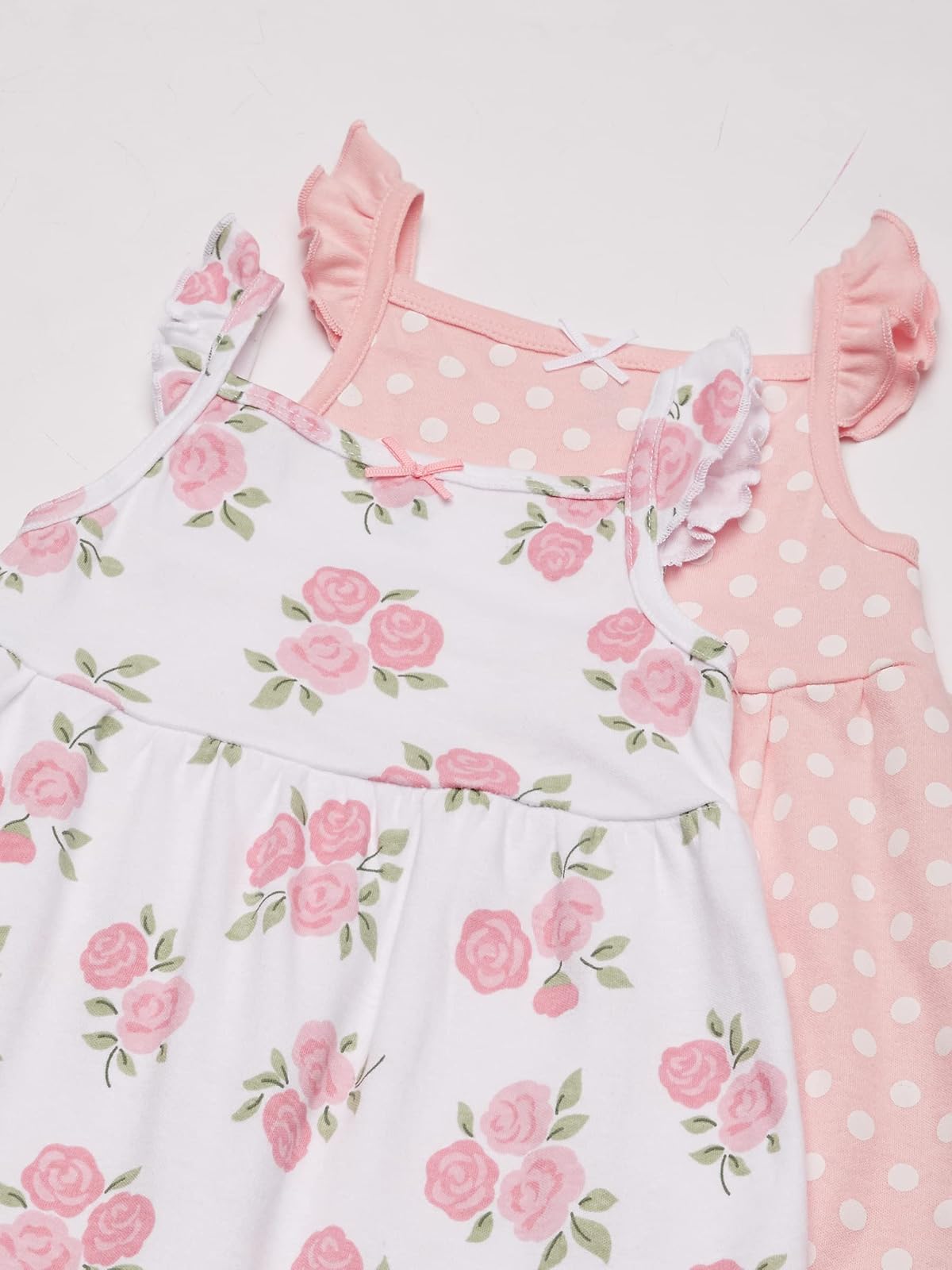 Hudson Baby Vestidos de algodón para niña