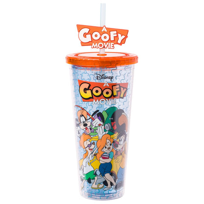 Silver Buffalo Taza Fría Garfield con Tapa y Popote, 24 oz - Varios colores