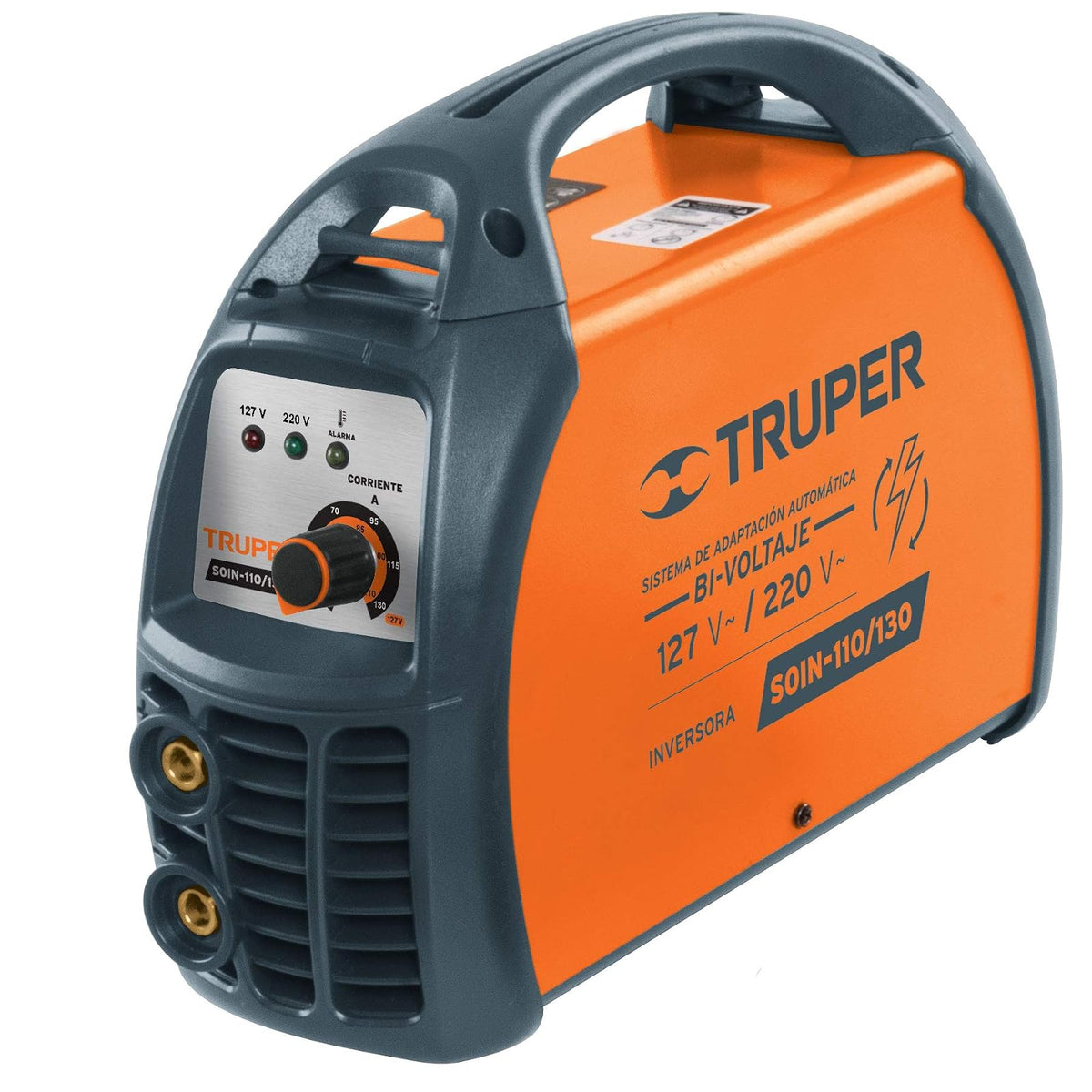 Truper SOIN-110/130, Soldadora inversora bi-voltaje 130 A, 127 V/220 V