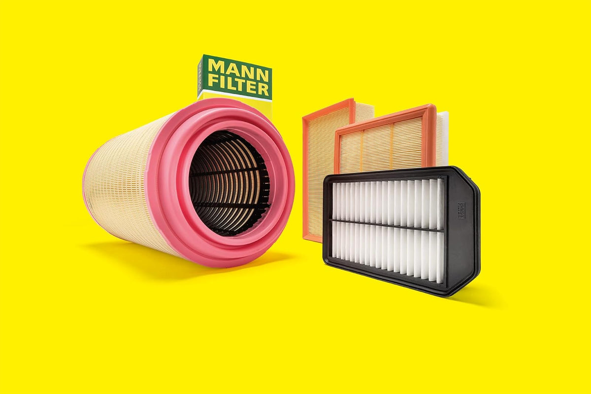 Mann Filter C 3698/3-2 Air Filter Element, (Set of 2)