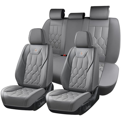 Huidasource Juego Completo de Fundas de Asiento de Auto Universal - FS: gris - Full Set
