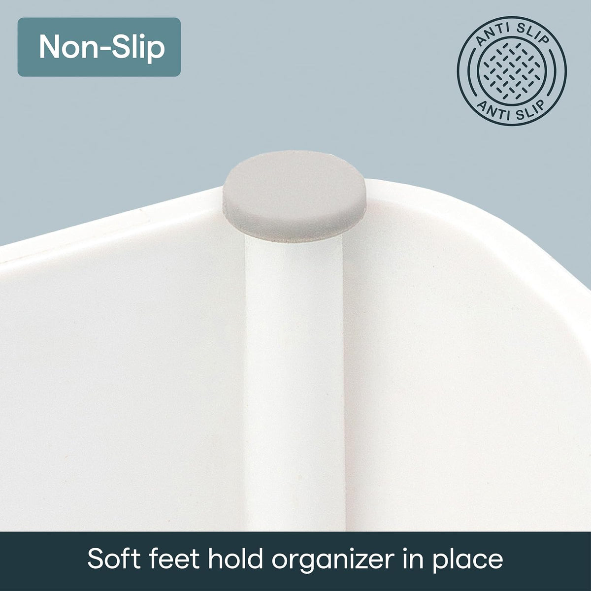 YouCopia Can ShelfSteps Organizer, 3 Shelf, White
