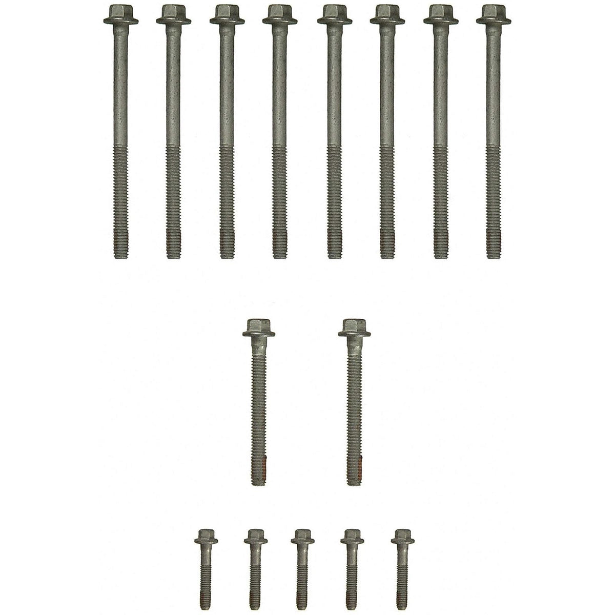 Fel-Pro Juego de Tornillos de Culata ES 72173, Natural, 1/2-13 UNC