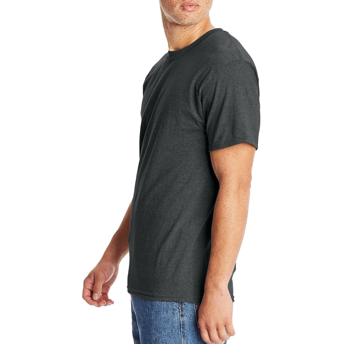 Hanes Beefy-T de Manga Corta para Hombre (Paquete de 2)
