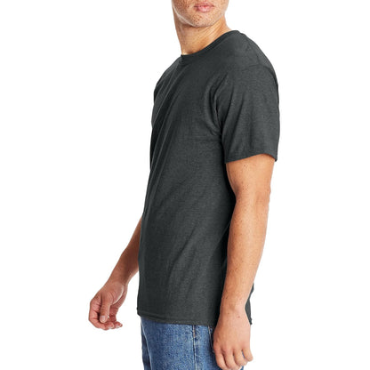 Hanes Beefy-T de Manga Corta para Hombre (Paquete de 2)