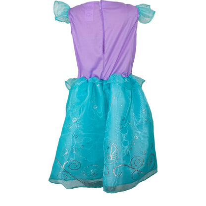 Fantasy Ruz, Disfraz Infantil Ariel Modelo F15383-AZN6, Azul, Talla 6 años, Licencia original Disney.