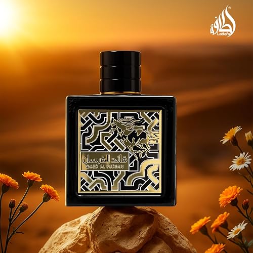 Lattafa Qaed Al Fursan for Unisex Eau de Parfum Spray, 3.0 Ounce
