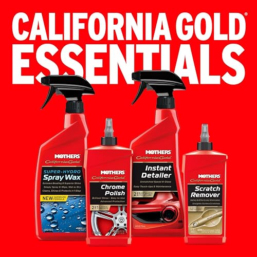 Mothers Madres California Oro Cromo Pulido, Dorado, 12 onzas (354.88ml)