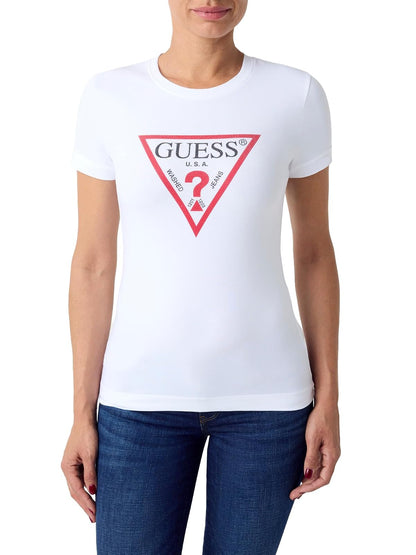 Playera de Moda Guess de Manga Corta