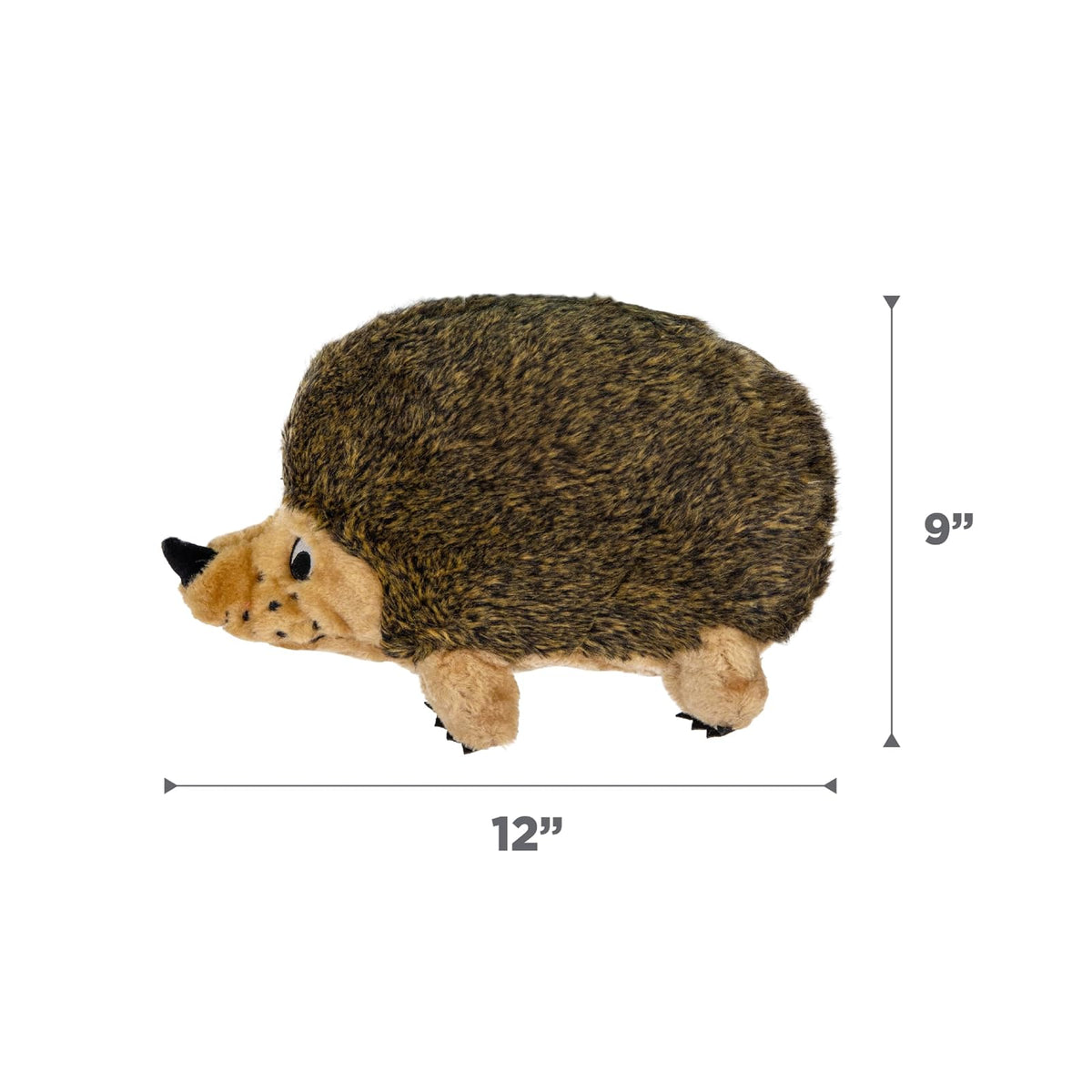 Hedgehogz, Squeak and Grunt Plush Dog Toy
