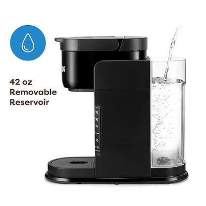 Keurig K-Express - Cafetera K-Express para cápsulas de una sola porción, 3 tamaños de preparación, función de botón fuerte, depósito extraíble de 40 onzas, color negro