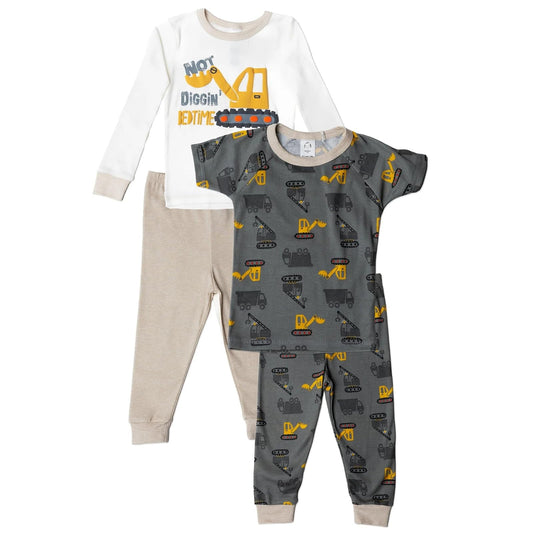 Gerber Conjunto de Pijama de 4 Piezas para bebé