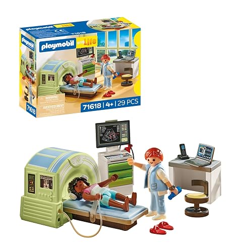Playmobil Juego de Radiólogo con Resonancia Magnética