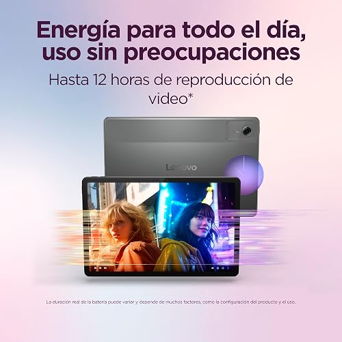 Tablet Lenovo Idea Tab |4GB RAM + 128 GB UFS |11" 2.5K| Android 15 | Incluye Tab Pen + Funda Tipo Libro (Modelo 2026)