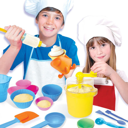 MiAlegria Fabrica de Minipastelitos - Kit de repostería - FABRICA DE MINIPASTELITOS - Niño, Adolescente