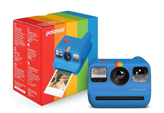 Polaroid Go Generation 2 - Mini cámara de película instantánea - Azul (9147) - Solo Compatible con Go Film
