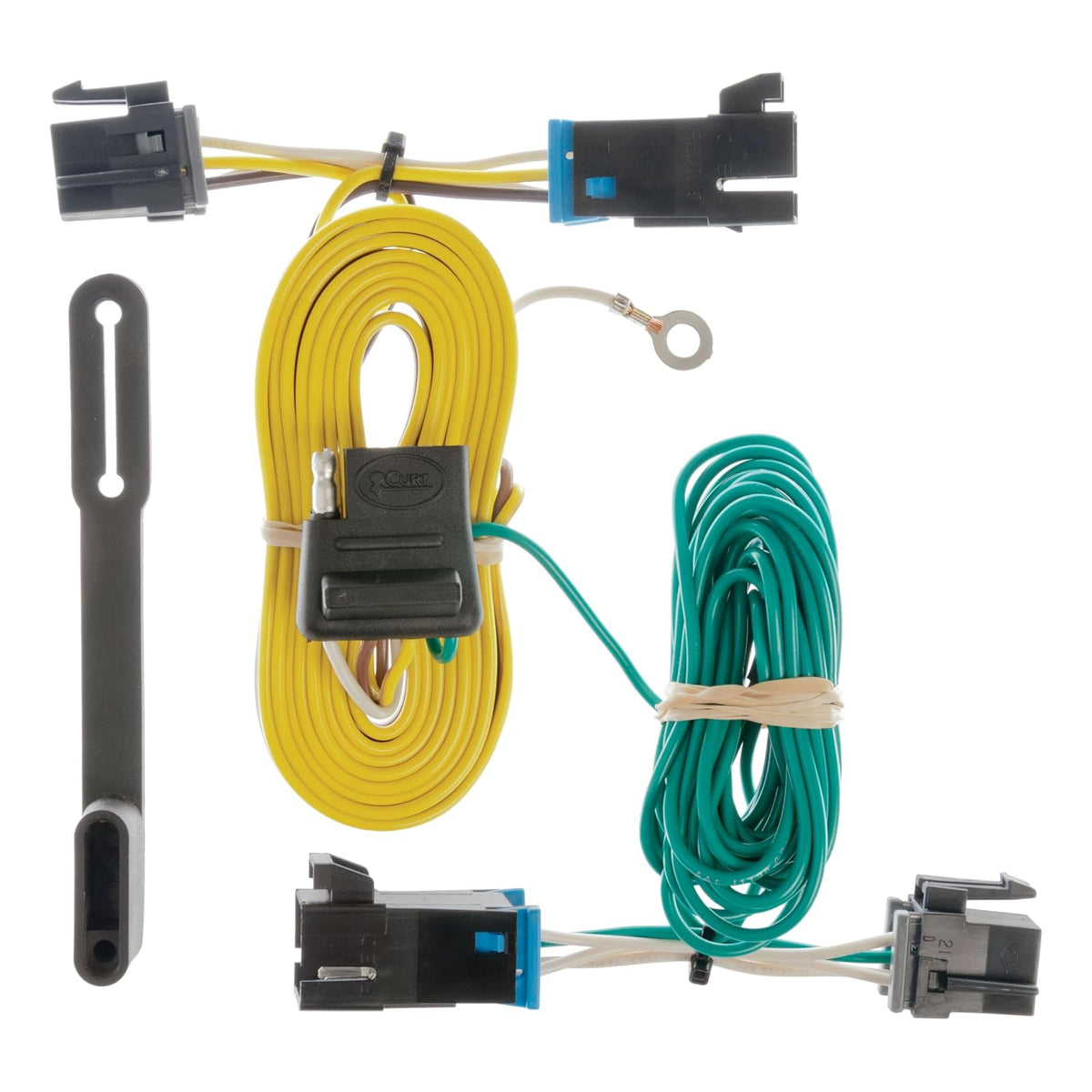 CURT Arnés de Cableado para Remolque de 4 Pines 55540 para Chevrolet Express y GMC Savana
