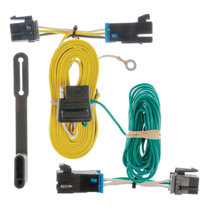 CURT Arnés de Cableado para Remolque de 4 Pines 55540 para Chevrolet Express y GMC Savana