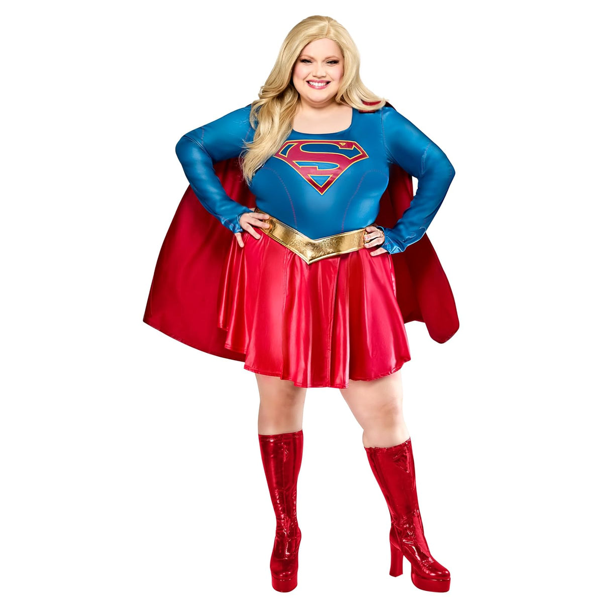 Rubie's Plus Size Adult Supergirl TV Curvy Costume