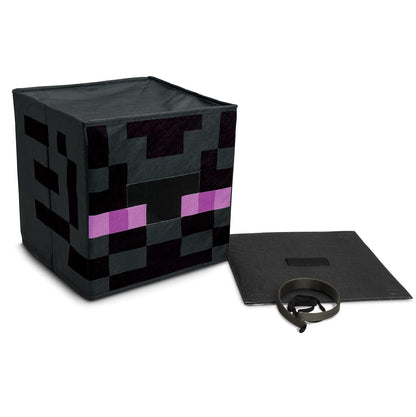 Minecraft Blockkopf-Kostüm-Zubehör für Kinder und Erwachsene, offizielles Lizenzprodukt von Disguise, einfach zu tragen, perfekt für Halloween, inspiriert vom ikonischen Spiel, erhältlich in Creeper