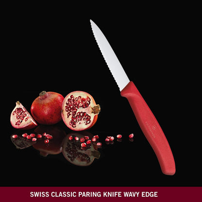 Victorinox Cuchillo para Verduras, Rojo, 8 Centímetros