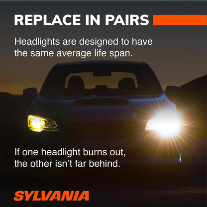 SYLVANIA 893 SilverStar High Performance Halogen Fog Bulb, (Pack of 1)