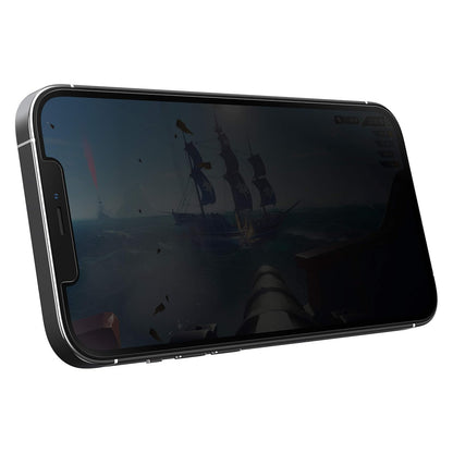 OtterBox Performance Horizontal Privacy Glass Screen Protector for iPhone 12 Pro MAX for Gaming & Streaming