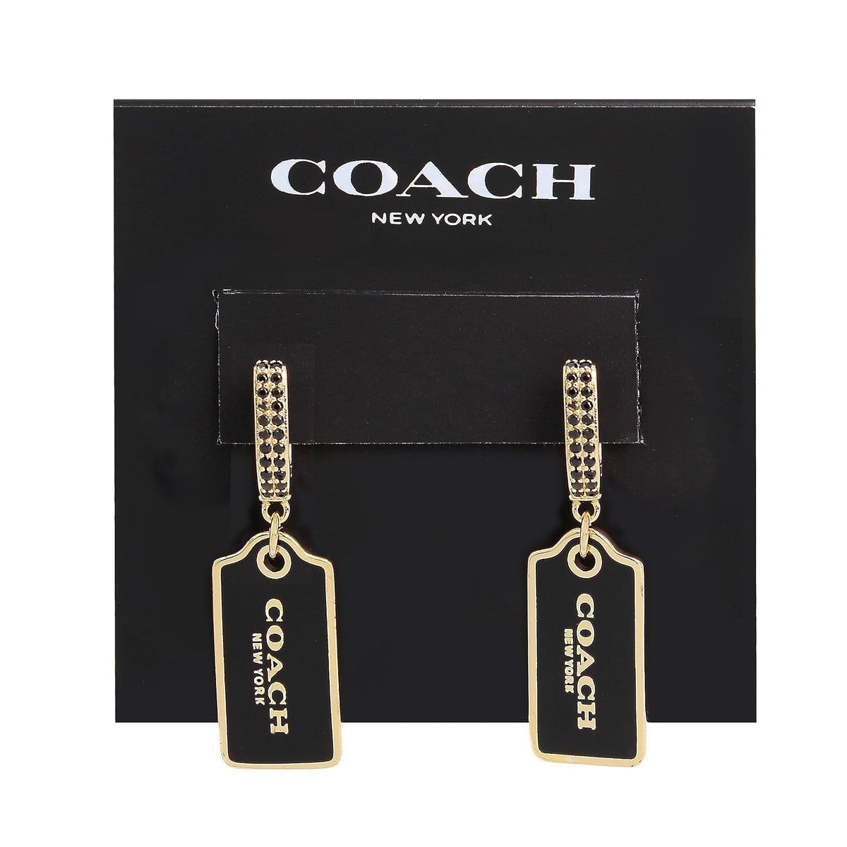 COACH - Pendientes colgantes