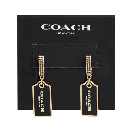 COACH - Pendientes colgantes