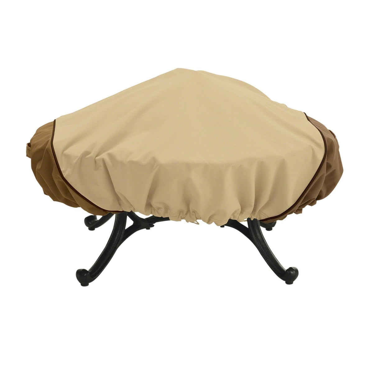 Classic Accessories Veranda - Cubierta redonda para hoguera, resistente al agua, 60 pulgadas, fundas para muebles de patio
