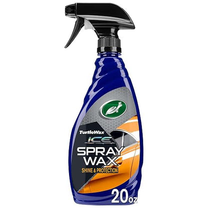 Turtle Wax T-477R Ice Spray Wax - 20 Oz. | 20 oz, aerosol, protección superior, autolavado