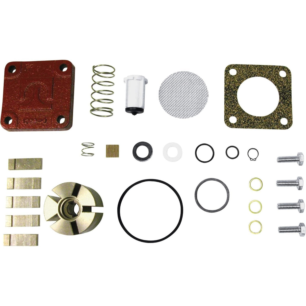 Fill-Rite Kit de reconstrucción 4200KTF8739 para serie 600, 1200, 2400, 4200 y 4400 con cubierta de rotor - Serie C 1200, 600, 4200