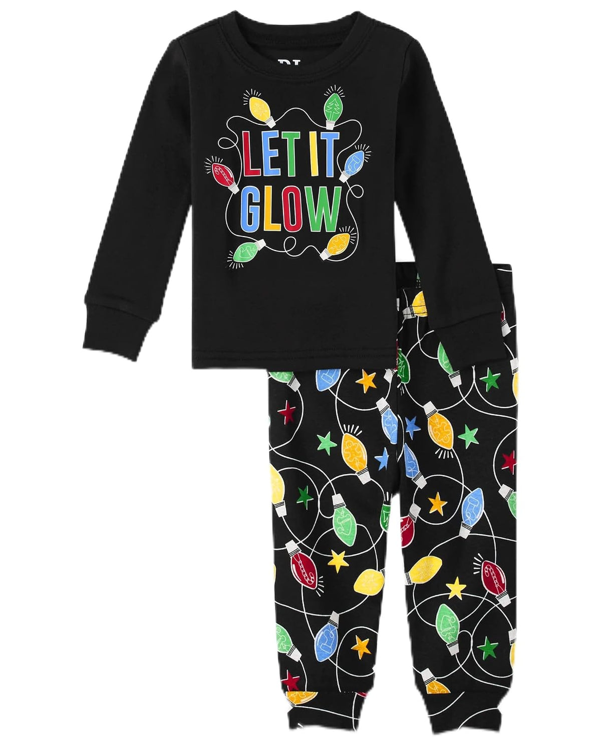 The Children's Place Family Matching, Festive Christmas Pajama Sets, Cotton Juego de Pijama bebés niñas
