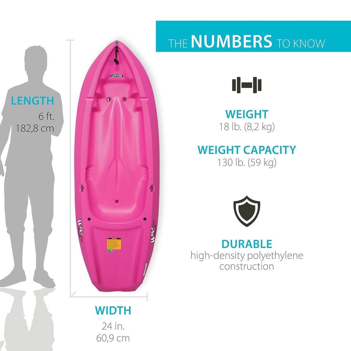 Lifetime Youth Kayak de Olas