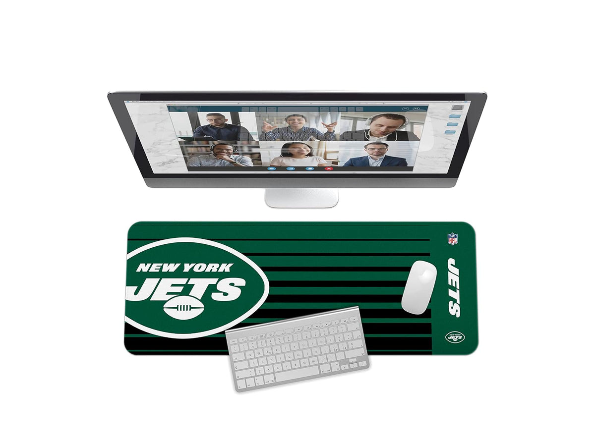 Soar NFL Almohadilla de Escritorio, Producto Oficial (Varios Equipos) - NEW YORK JETS - Verde