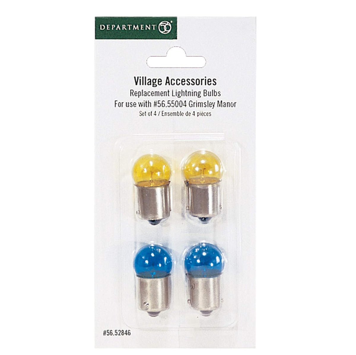 Departamento 56 Accesorios para Villages Luces de repuesto de bombilla de 7 cm