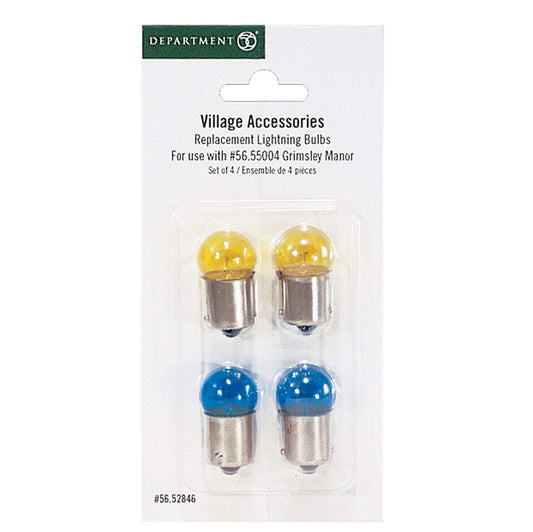 Departamento 56 Accesorios para Villages Luces de repuesto de bombilla de 7 cm