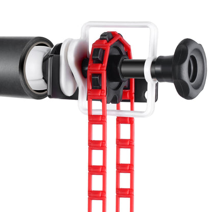 Neewer® Fotografía Single Rodillo Pared Montaje Manual Rasfondo Apoyo Sistema, Incluye Dos(2) Single Gancho, Dos(2) Barras de Extensión, Uno(1) Cadena, Ocho(4) Pinzas Tornillos